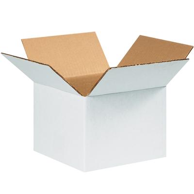 View larger image of 6 x 6 x 4" White Corrugated Boxes