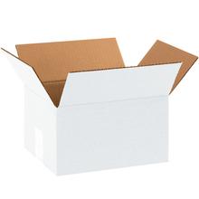 8 x 6 x 4" White Corrugated Boxes