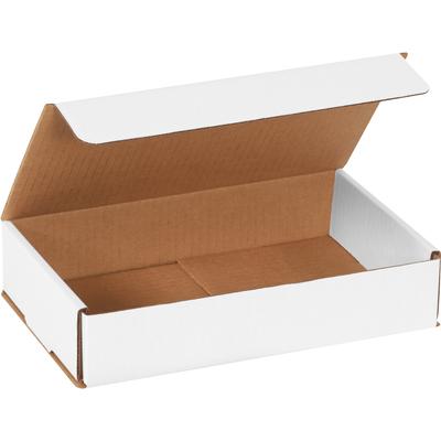 View larger image of 10 x 6 x 2" White Corrugated Mailers