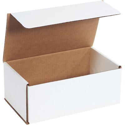 View larger image of 10 x 6 x 4" White Corrugated Mailers