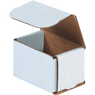 View larger image of 3 x 2 x 2" White Corrugated Mailers