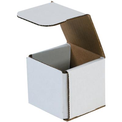 View larger image of 3 x 3 x 3" White Corrugated Mailers