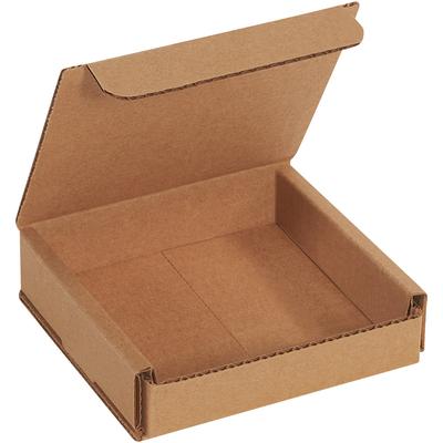 View larger image of 4 x 4 x 1" Kraft Corrugated Mailers