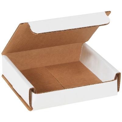View larger image of 4 x 4 x 1" White Corrugated Mailers