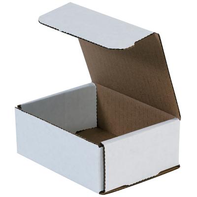 View larger image of Corrugated Mailers, 5" x 4" x 2", White, 50/Bundle, 32 ECT