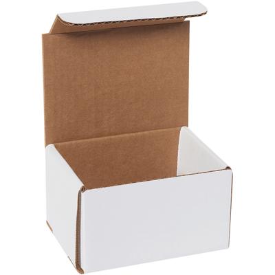 View larger image of 5 x 4 x 3" White Corrugated Mailers