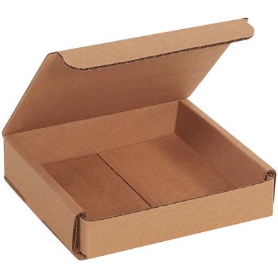 View larger image of 5 x 5 x 1" Kraft Corrugated Mailers
