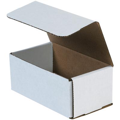 View larger image of 7 x 4 x 3" White Corrugated Mailers