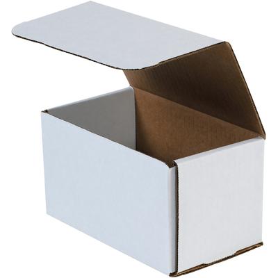View larger image of 7 x 4 x 4" White Corrugated Mailers