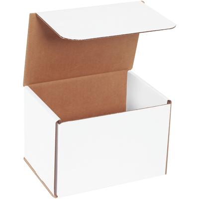 View larger image of Corrugated Mailers, 7" x 5" x 5", White, 50/Bundle, 32 ECT