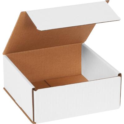 View larger image of 7 x 7 x 3" White Corrugated Mailers