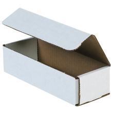 Corrugated Mailers, 8" x 2" x 2", White, 50/Bundle, 32 ECT