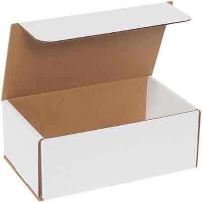 View larger image of Corrugated Mailers, 8" x 5" x 3", White, 50/Bundle, 32 ECT