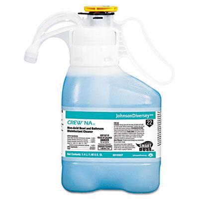 View larger image of Crew Non-Acid Bowl & Bathroom Disinfectant Cleaner, Floral, 47.3oz, 2/Carton