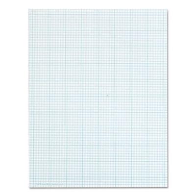 View larger image of Cross Section Pads, Cross-Section Quadrille Rule (10 Sq/in, 1 Sq/in), 50 White 8.5 X 11 Sheets