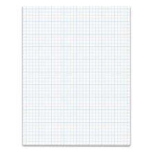 Cross Section Pads, Cross-Section Quadrille Rule (4 Sq/in, 1 Sq/in), 50 White 8.5 X 11 Sheets