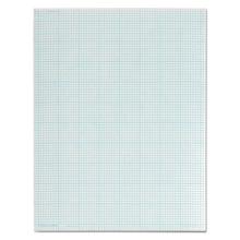 Cross Section Pads, Cross-Section Quadrille Rule (8 Sq/in, 1 Sq/in), 50 White 8.5 X 11 Sheets