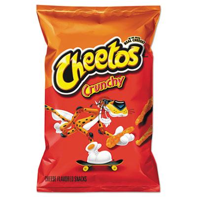View larger image of Crunchy Cheese Flavored Snacks, 2 oz Bag, 64/Carton