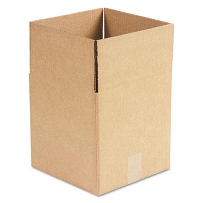 View larger image of Cubed Fixed-Depth Shipping Boxes, Regular Slotted Container (RSC), 10" x 10" x 10", Brown Kraft, 25/Bundle