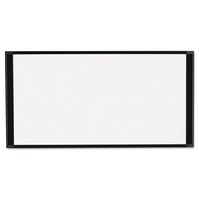 View larger image of Cubicle Workstation Dry Erase Board, 36 x 18, White Surface, Black Aluminum Frame