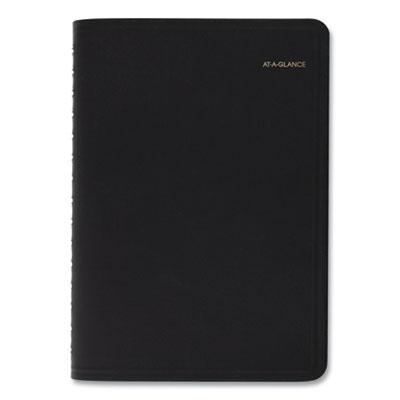 View larger image of Daily Appointment Book with 30-Minute Appointments, 8 x 5, Black Cover, 12-Month (Jan to Dec): 2024