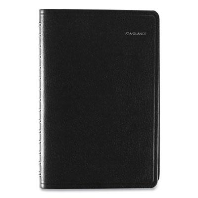 View larger image of DayMinder Daily Appointment Book, 8.5 x 5.5, Black Cover, 12-Month (Jan to Dec): 2023