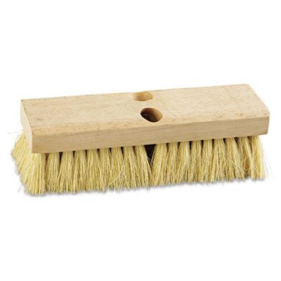 View larger image of Deck Brush Head, 10" Wide, Tampico Bristles