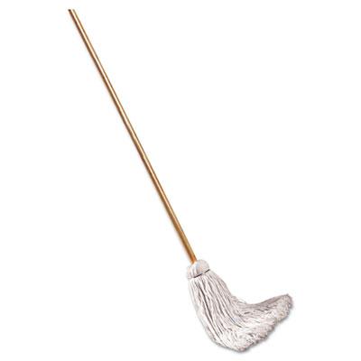 View larger image of Handle/Deck Mops, #12 White Cotton Head, 48" Natural Wood Handle, 6/Pack