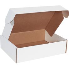 15 1/8 x 11 1/8 x 4" White Deluxe Literature Mailers