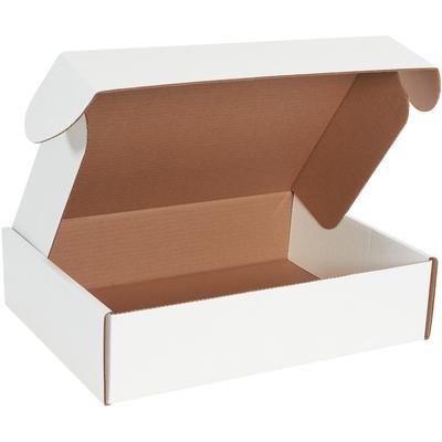 View larger image of 16 x 12 x 4" White Deluxe Literature Mailers