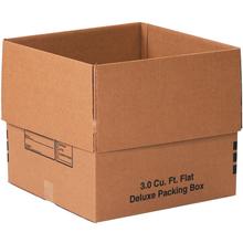 Deluxe Packing Boxes, 18" x 18" x 16", Kraft, 20/Bundle, 32 ECT