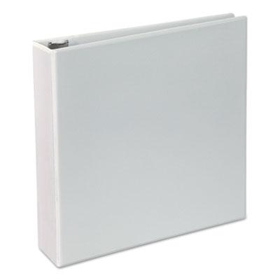 View larger image of Deluxe Round Ring View Binder, 3 Rings, 2" Capacity, 11 x 8.5, White