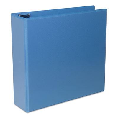 View larger image of Slant D-Ring View Binder, 3 Rings, 3" Capacity, 11 x 8.5, Light Blue