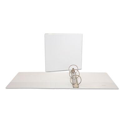View larger image of Deluxe Round Ring View Binder, 3 Rings, 3" Capacity, 11 x 8.5, White