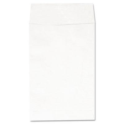 View larger image of Deluxe Tyvek Envelopes, #1, Square Flap, Self-Adhesive Closure, 6 x 9, White, 100/Box