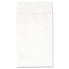 Deluxe Tyvek Envelopes, #1, Square Flap, Self-Adhesive Closure, 6 x 9, White, 100/Box