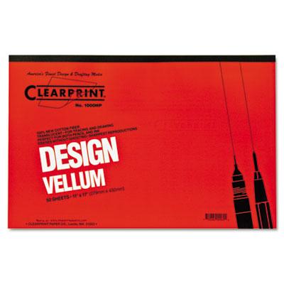 View larger image of Design Vellum Paper, 16lb, 11 x 17, Translucent White, 50/Pad