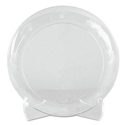 View larger image of Designerware Plates, Plastic, 6", Clear, 18/PK, 10 PK/CT