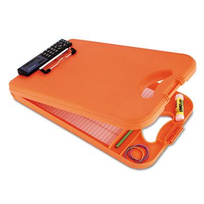 View larger image of DeskMate II with Calculator, 0.5" Clip Capacity, Holds 8.5 x 11 Sheets, Hi-Vis Orange