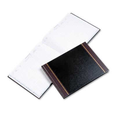 View larger image of Detailed Visitor Register Book, Black Cover, 208 Ruled Pages, 9.5 x 12.25