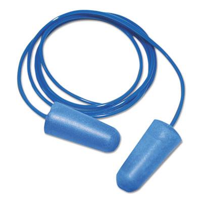 View larger image of Detectable Earplugs, Corded, Blue, 200 Pairs