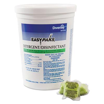 View larger image of Detergent/disinfectant, Lemon Scent, 0.5 Oz Packet, 90/tub, 2 Tubs/carton