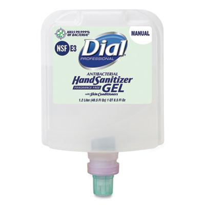 View larger image of Antibacterial Gel Hand Sanitizer Refill For Dial 1700 Dispenser, 1.2 L Refill, Fragrance-Free, 3/carton
