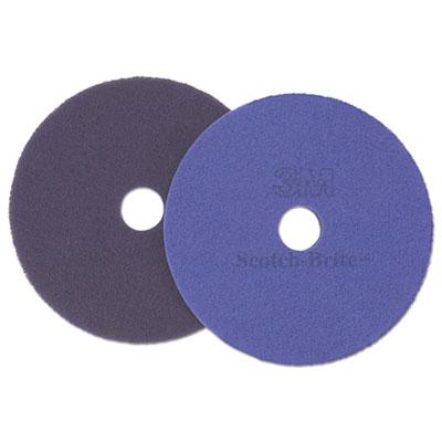 View larger image of Diamond Floor Pads, Burnish/Buff, 27" Diameter, Purple, 5/Carton