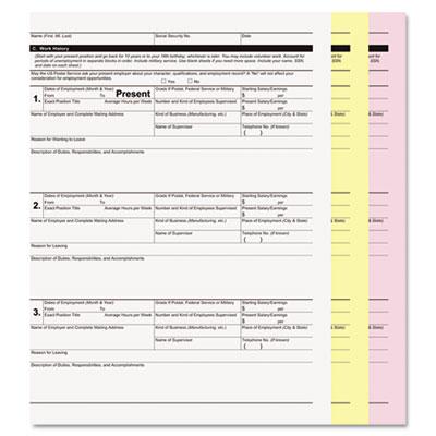 View larger image of Digital Carbonless Paper, 3-Part, 8.5 x 11, White/Canary/Pink, 1, 670/Carton