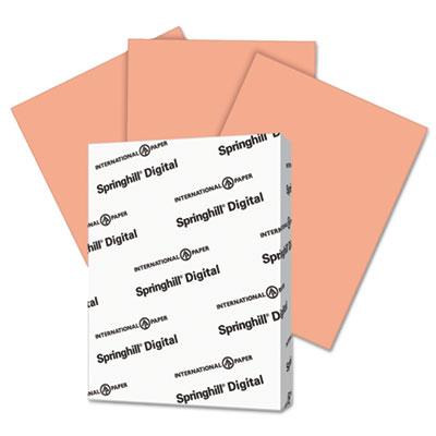 View larger image of Digital Index Color Card Stock, 90lb, 8.5 x 11, Salmon, 250/Pack