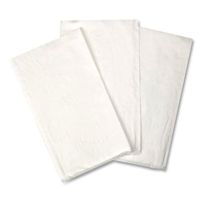 View larger image of Dinner Napkins, 2-Ply, 14.5"W x 16.5"D, White, 150/Pack, 20 Packs/Carton