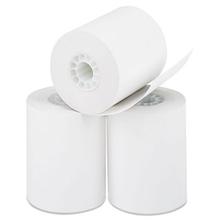 Direct Thermal Printing Paper Rolls, 0.45" Core, 2.25" x 85 ft, White, 50/Carton