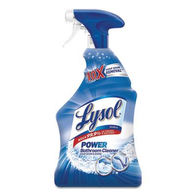 View larger image of Disinfectant Power Bathroom Foamer, Liquid, Unscented, 32 oz Spray Bottle, 12/Carton