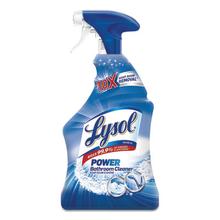 Disinfectant Power Bathroom Foamer, Liquid, Unscented, 32 oz Spray Bottle, 12/Carton